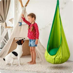 Neo-Sport Kokon fotel wiszący zielony 9