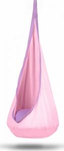 Neo-Sport Kokon fotel wiszący jasnoróżowy 2