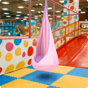 Neo-Sport Kokon fotel wiszący jasnoróżowy 10