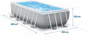 Intex Basen stelażowy 400x200cm 4w1 (26788) 6
