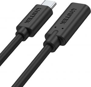 Kabel USB Unitek USB-C - USB-C 0.5 m Czarny (C14086BK) 2