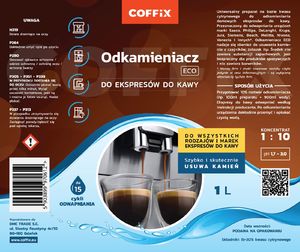 Coffix Odkamieniacz w płynie COFFIXOE1L 1000ml 4