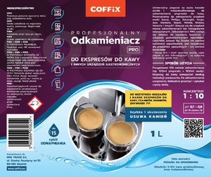 Coffix Odkamieniacz w płynie COFFIXOP1L 1000ml 4