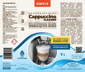 Coffix Płyn do czyszczenia systemu mleka COFFIXCC1L 1000ml 4