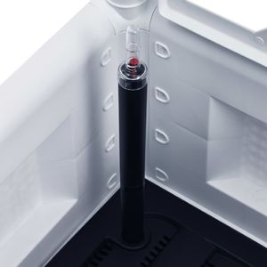 vidaXL Podwyższona donica z treliażem i systemem podlewania, biała 7