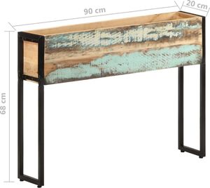 vidaXL Donica, 90x20x68 cm, lite drewno odzyskane 5