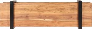 vidaXL Szafka pod TV, 130 x 40 x 40 cm, lite drewno akacjowe 3
