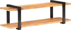 vidaXL Szafka pod TV, 130 x 40 x 40 cm, lite drewno akacjowe 8