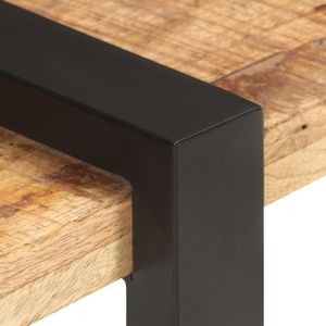 vidaXL Szafka pod TV, 160x40x40 cm, lite, surowe drewno mango 4
