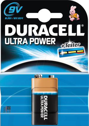 Duracell Bateria Ultra Power 9V Block 1 szt. 1