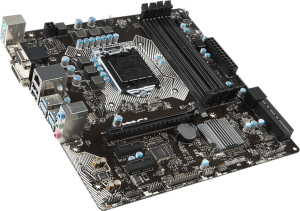 Płyta główna MSI B150M PRO-VDH D3, B150, DDR3, SATA3, USB 3.1, mATX (7982-015R) 3