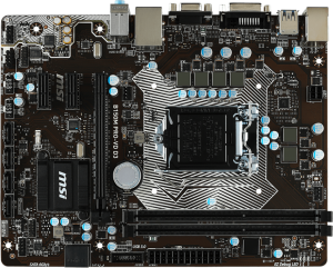 Płyta główna MSI B150M PRO-VD D3, B150, DDR3, SATA3, USB 3.1, mATX (7981-001R) 2