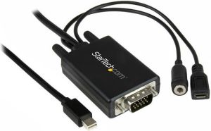 Kabel StarTech DisplayPort Mini - D-Sub (VGA) 3m czarny (MDP2VGAAMM3M) 1