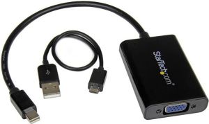 Adapter AV StarTech DisplayPort Mini - D-Sub (VGA) czarny (MDP2VGAA) 3