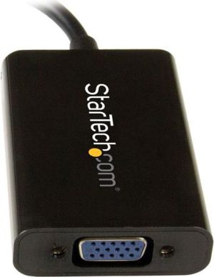 Adapter AV StarTech DisplayPort - D-Sub (VGA) czarny (DP2VGAA) 2