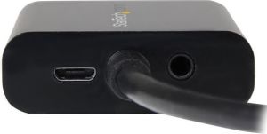 Adapter AV StarTech DisplayPort - D-Sub (VGA) czarny (DP2VGAA) 4