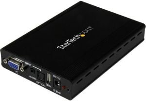 Adapter AV StarTech HDMI - D-Sub (VGA) czarny (VGA2HDPRO2) 1
