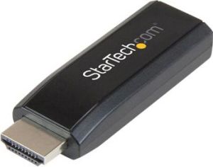 Adapter AV StarTech HDMI - D-Sub (VGA) + Jack 3.5mm czarny (HD2VGAMICRA) 2