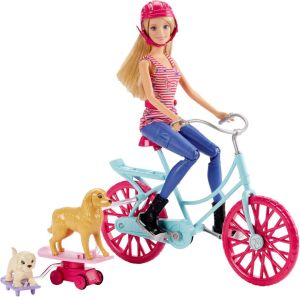 Mattel Barbie Na Rowerze z Pieskami (CLD94) 2