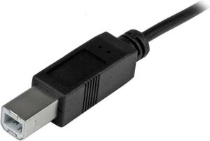 Kabel USB StarTech USB-C - USB-B 1 m Czarny (USB2CB1M) 3