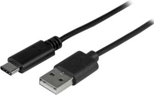 Kabel USB StarTech USB-A - USB-C 1 m Czarny (USB2AC1M) 1