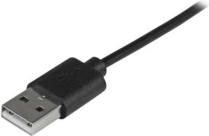 Kabel USB StarTech USB-A - USB-C 1 m Czarny (USB2AC1M) 3