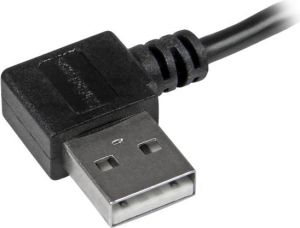Kabel USB StarTech USB-A - microUSB 2 m Czarny (USB2AUB2RA2M) 3
