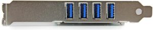 Kontroler StarTech PCIe x1 - 4x USB 3.0 (PEXUSB3S4V) 3