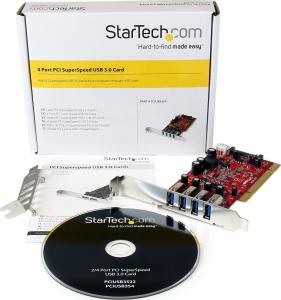 Kontroler StarTech PCI - 4x USB 3.0 (PCIUSB3S4) 5