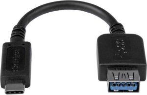 Adapter USB StarTech USB-C - USB Czarny  (USB31CAADP) 1