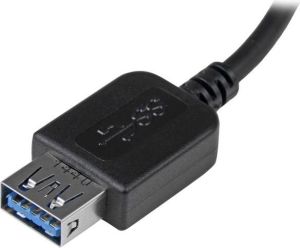 Adapter USB StarTech USB-A - USB-C Czarny  (USB31CAADP) 3