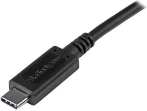 Kabel USB StarTech USB-A - USB-C 1 m Czarny (USB31AC1M) 2