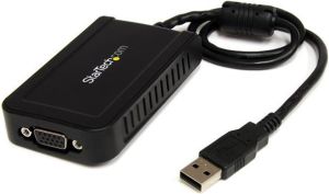 Adapter USB StarTech USB - VGA Czarny  (USB2VGAE3) 1