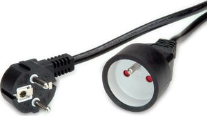 Value VALUE Przedłużacz, kabel zasilający, AC 230V, UTE, czarny, 10 m 3