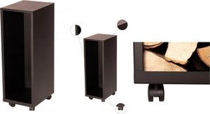 Szafa ogrodowa Art-Pol Stojak na drewno Regał metalowy LOFT DIY H:85 cm 2