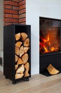 Szafa ogrodowa Art-Pol Stojak na drewno Regał metalowy LOFT DIY H:85 cm 4