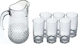 Pasabahce Zestaw Valse Dzbanek 1,35 L plus 6 szklanek 290 ml 2