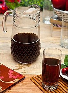 Pasabahce Zestaw Valse Dzbanek 1,35 L plus 6 szklanek 290 ml 6