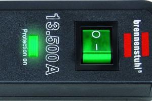 Listwa zasilająca Brennenstuhl Eco-Line przeciwprzepięciowa 3 gniazda 1.5 m czarna (1158810315) 2