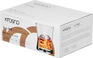 Krosno S.A. Zestaw 6 szklanek X-Line do whisky Krosno 290 ml 4