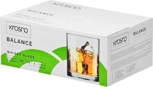 Krosno S.A. Zestaw 6 szklanek balance do whisky Krosno 220 ml 4