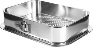 SNB Tortownica prostokąt z jednym dnem z klamrą 34x24 3