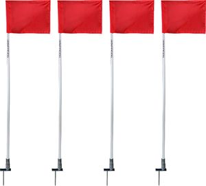 YakimaSport Flagi narożne na sprężynach wbijane, Chorągiewka 4szt. 1