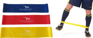 YakimaSport Mini Band różne poziomy oporu w zestawie wielokolorowy 3 szt. 2