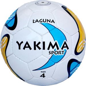 YakimaSport Piłka dziecięca do piłki nożnej Laguna biała r. 4 1