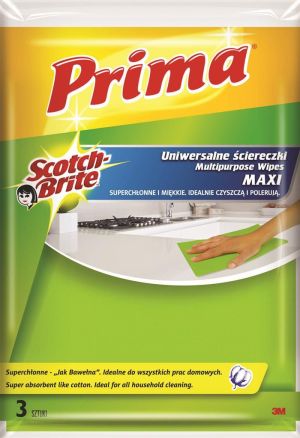 3M Ściereczki uniwersalne PRIMA Maxi 3szt. żółte (5900323005452) 1