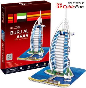 Cubicfun Budynek Buraj Al. Arabia Puzzle 3D (01037) 1