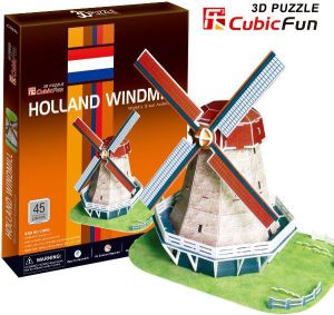Cubicfun PUZZLE 3D Holenderski Wiatrak - C089H 1