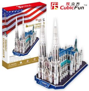 Cubicfun PUZZLE 3D Katedra Św. Patryka - C103H 1