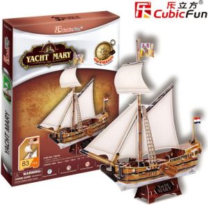Cubicfun PUZZLE 3D Yacht Mary - 01598 1